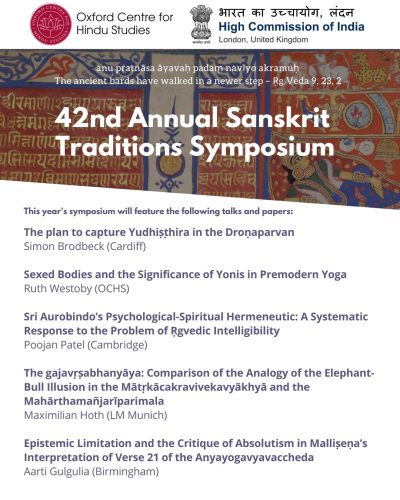 Sanskrit Symposium 2026