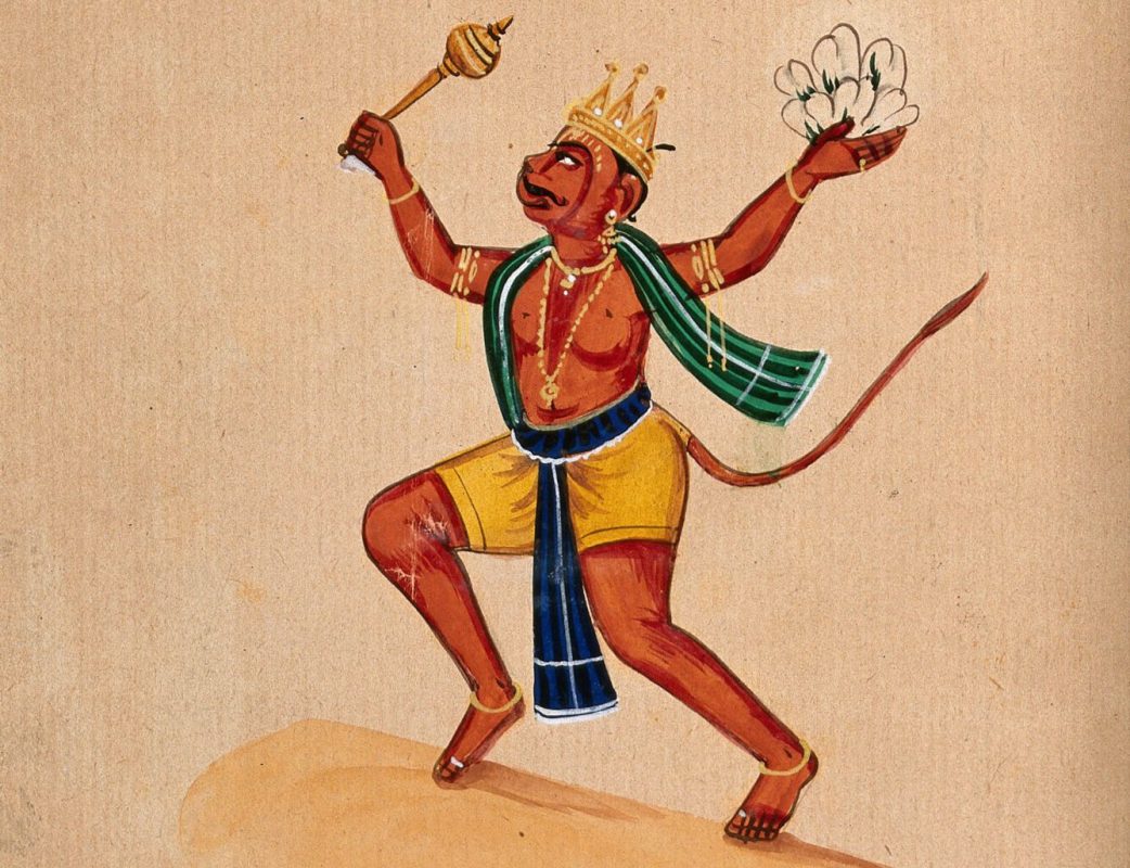 Hanuman painting